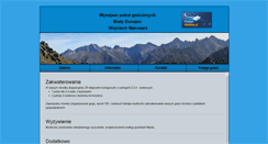 Desktop Screenshot of marusarz.podhale.pl